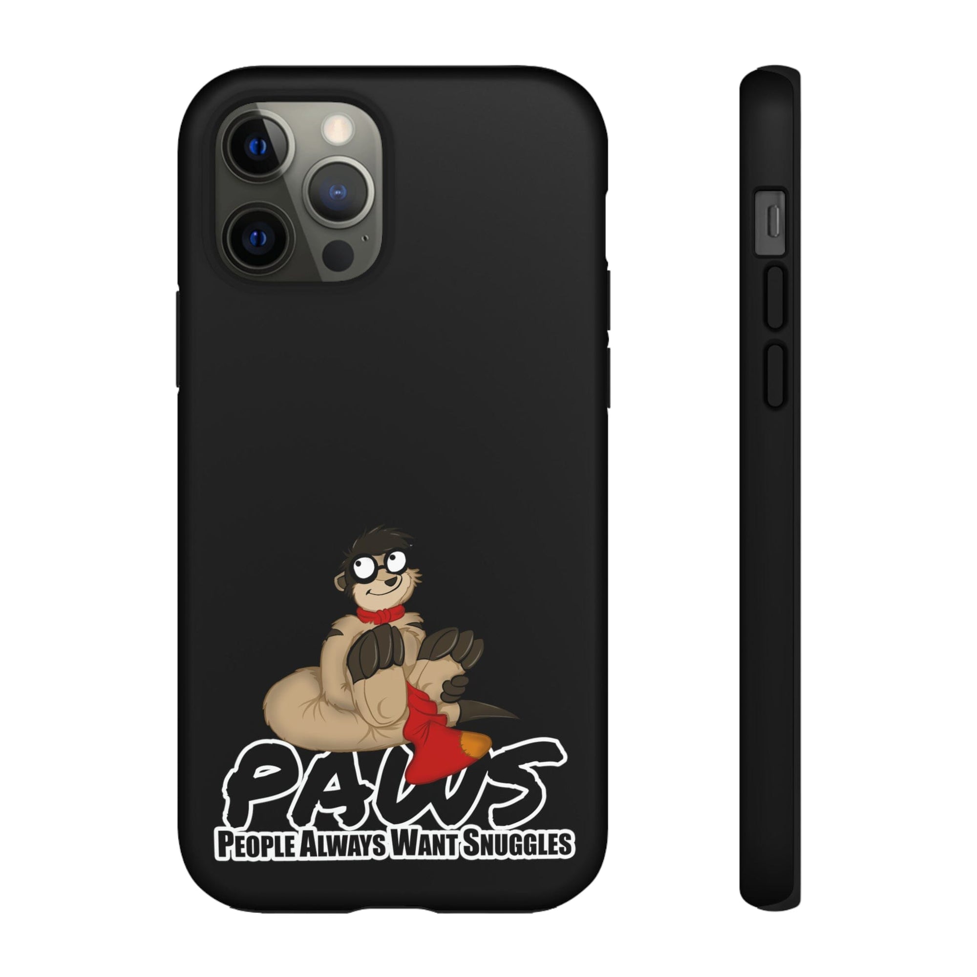 Thabo Meerkat - PAWS - Phone Case Phone Case Thabo Meerkat Matte iPhone 12 Pro 