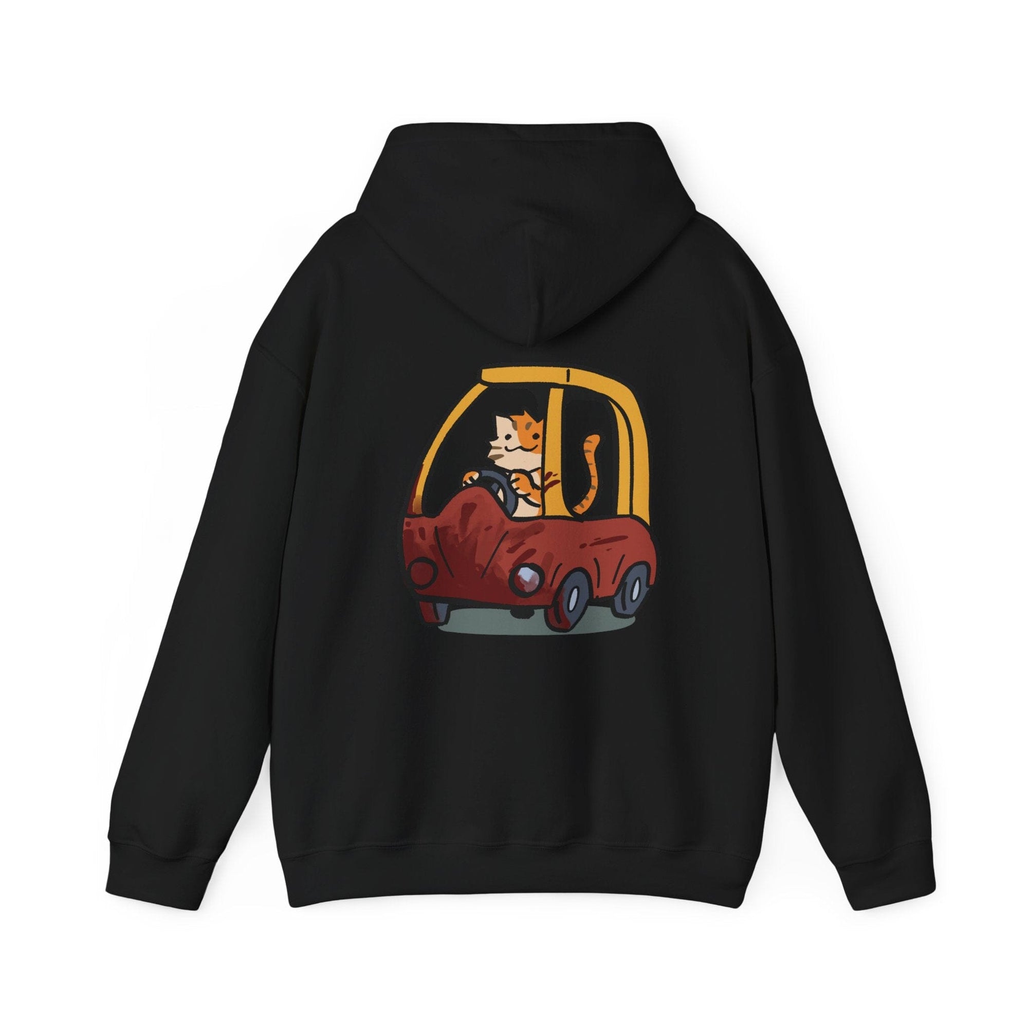 Cat Car - Hoodie Hoodie Ooka Black S 