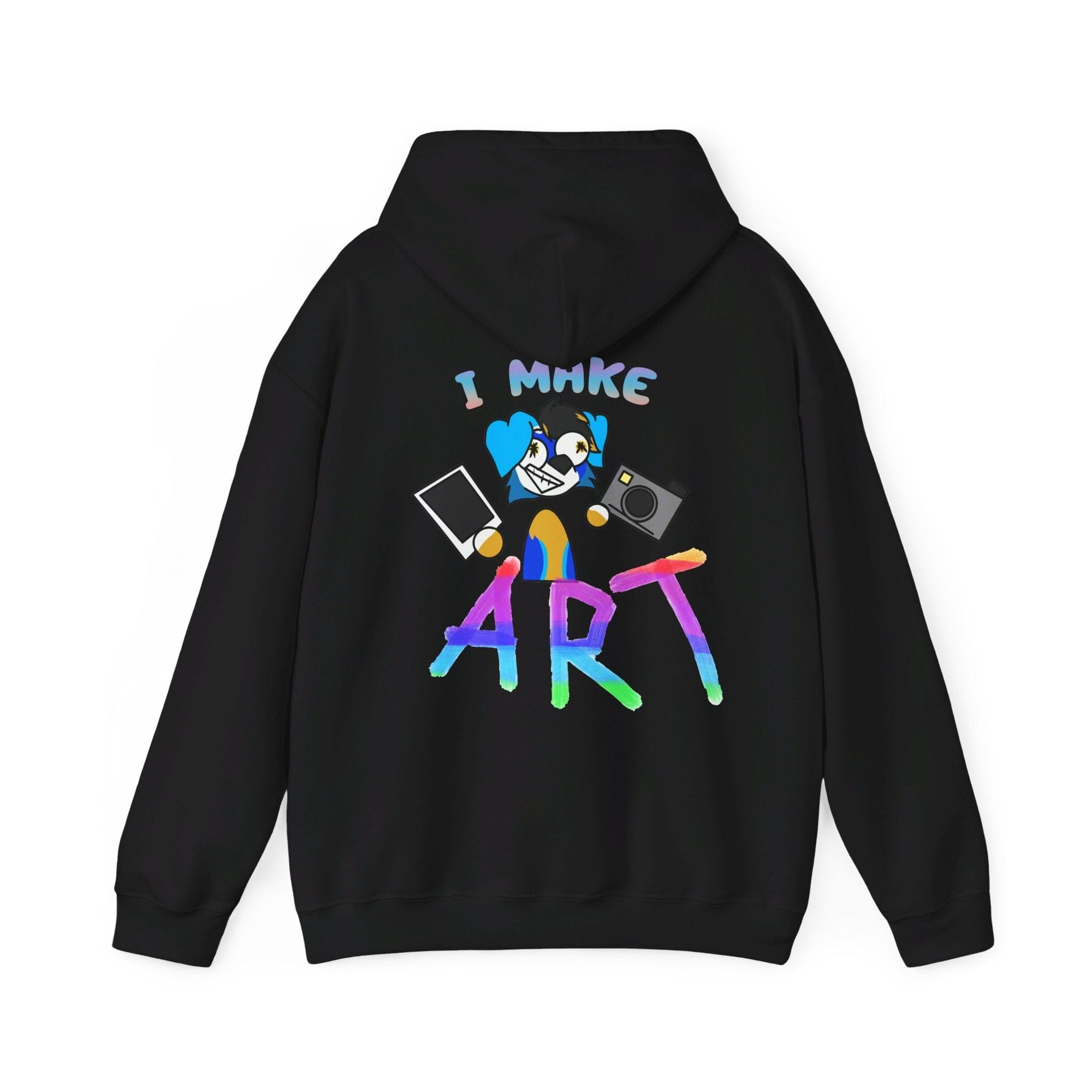 I MAKE ART - Hoodie Hoodie AFLT-Hund The Hound Black S 