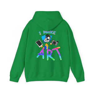 I MAKE ART - Hoodie Hoodie AFLT-Hund The Hound Green S 