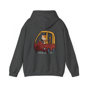 Cat Car - Hoodie Hoodie Ooka Dark Heather S 