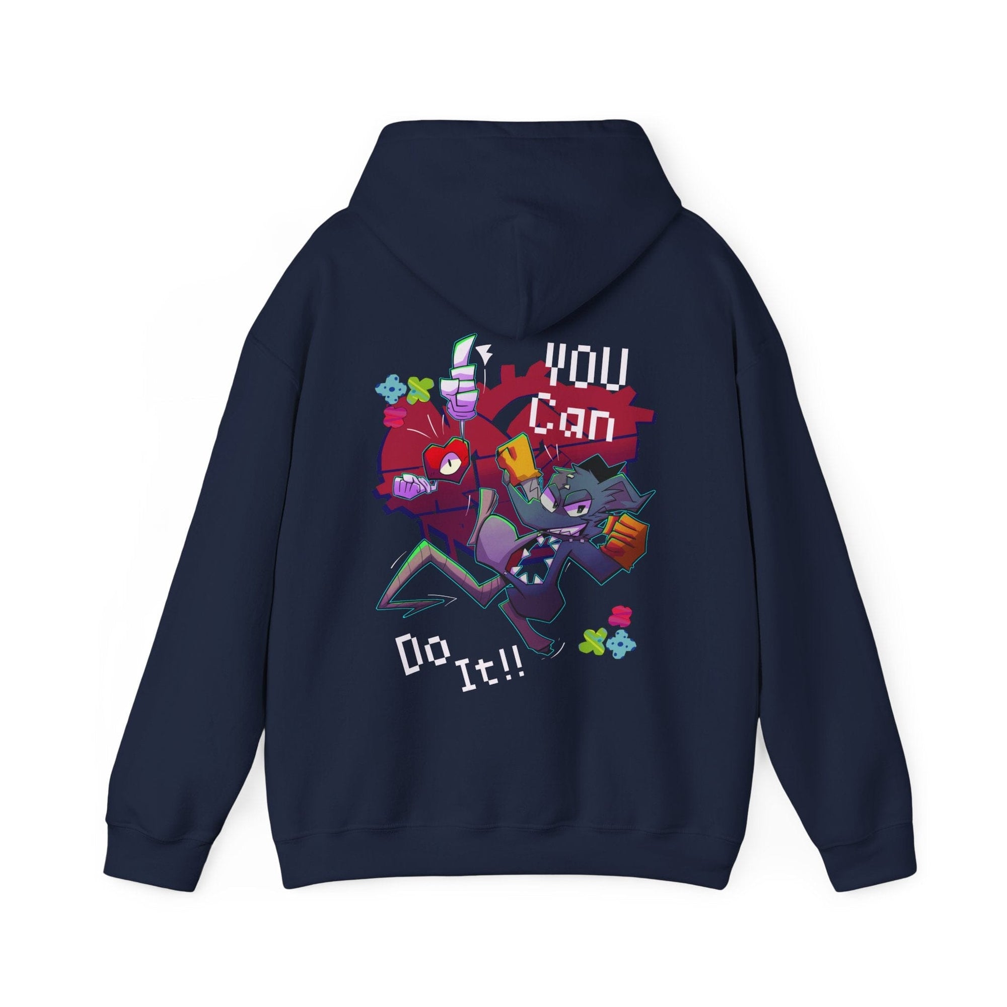 You can do this! - Hoodie Hoodie AFLT-DaveyDboi Navy Blue S 