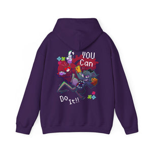 You can do this! - Hoodie Hoodie AFLT-DaveyDboi Purple S 