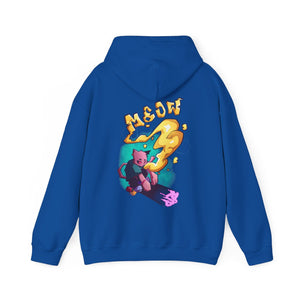 Neon Meow - Hoodie Hoodie AFLT-DaveyDboi Royal Blue S 