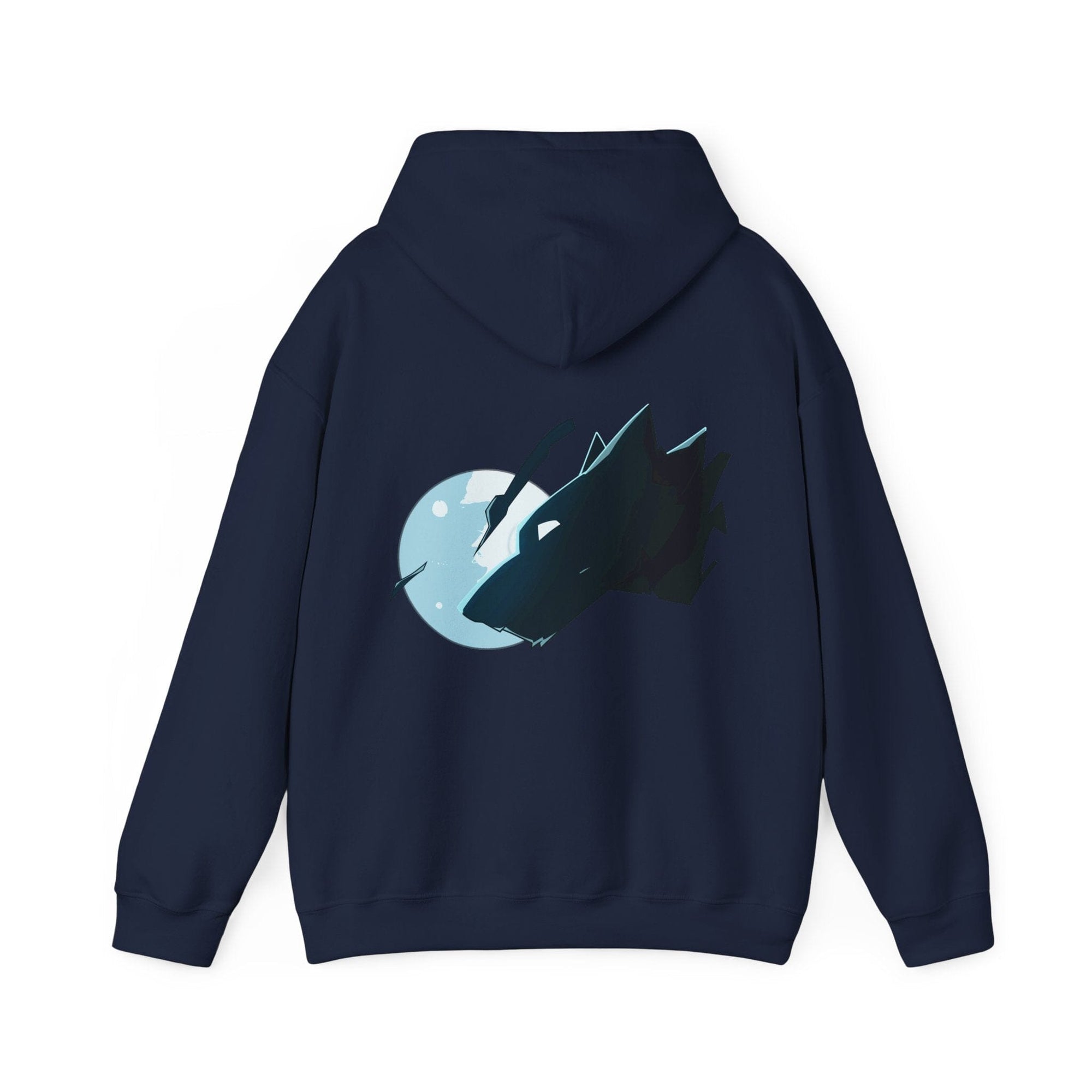 Full Moon - Hoodie Hoodie AFLT-DaveyDboi Navy Blue S 