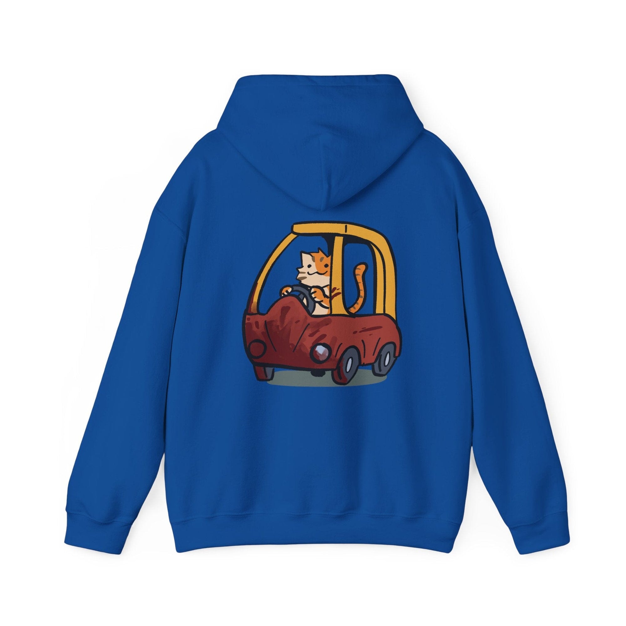 Cat Car - Hoodie Hoodie Ooka Royal Blue S 