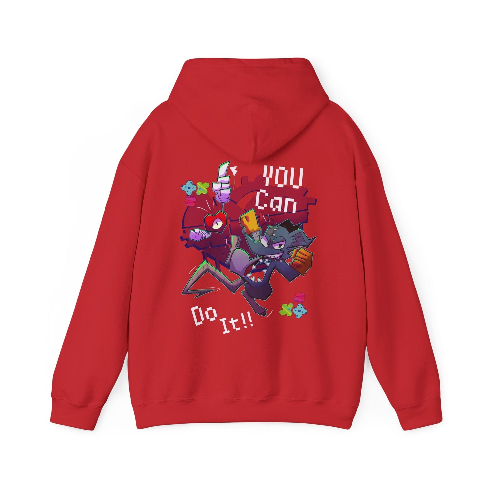 You can do this! - Hoodie Hoodie AFLT-DaveyDboi Red S 