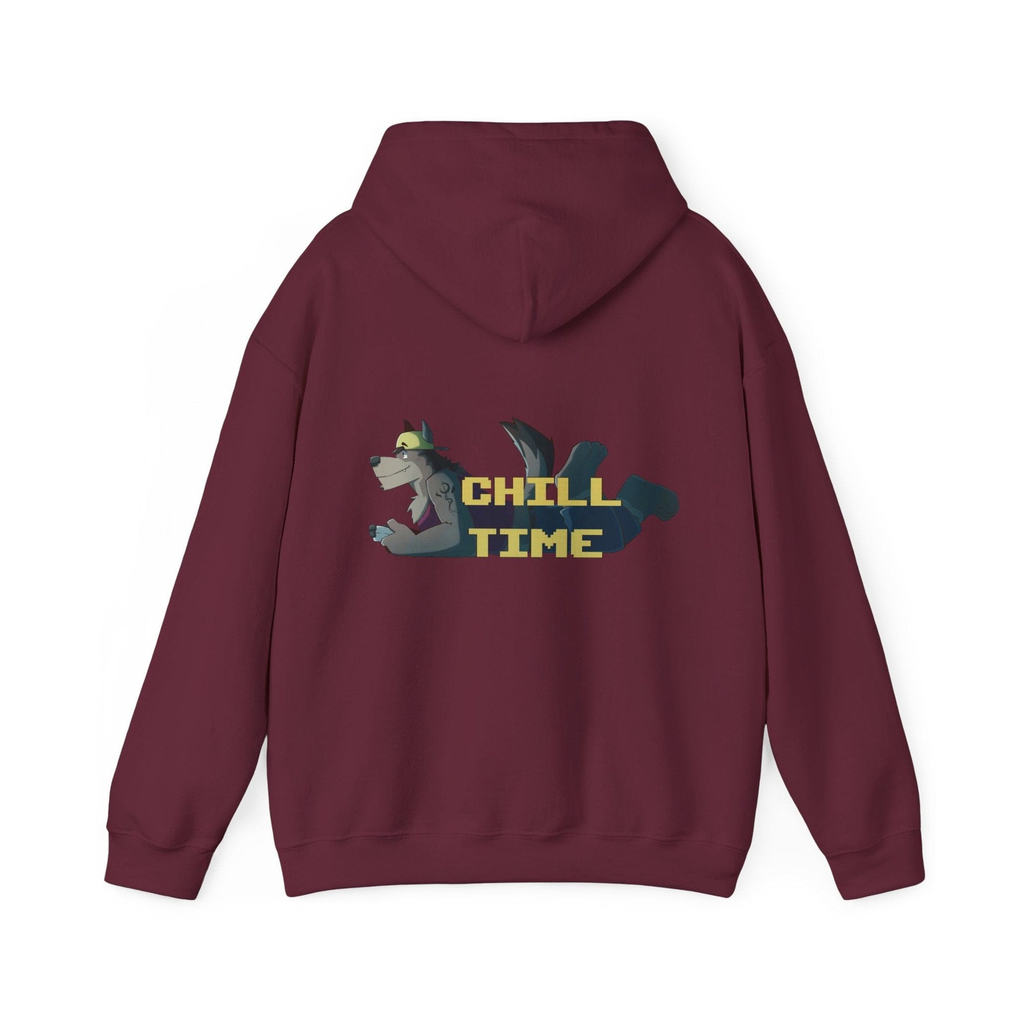 Chill Time! - Hoodie Hoodie AFLT-DaveyDboi Maroon S 