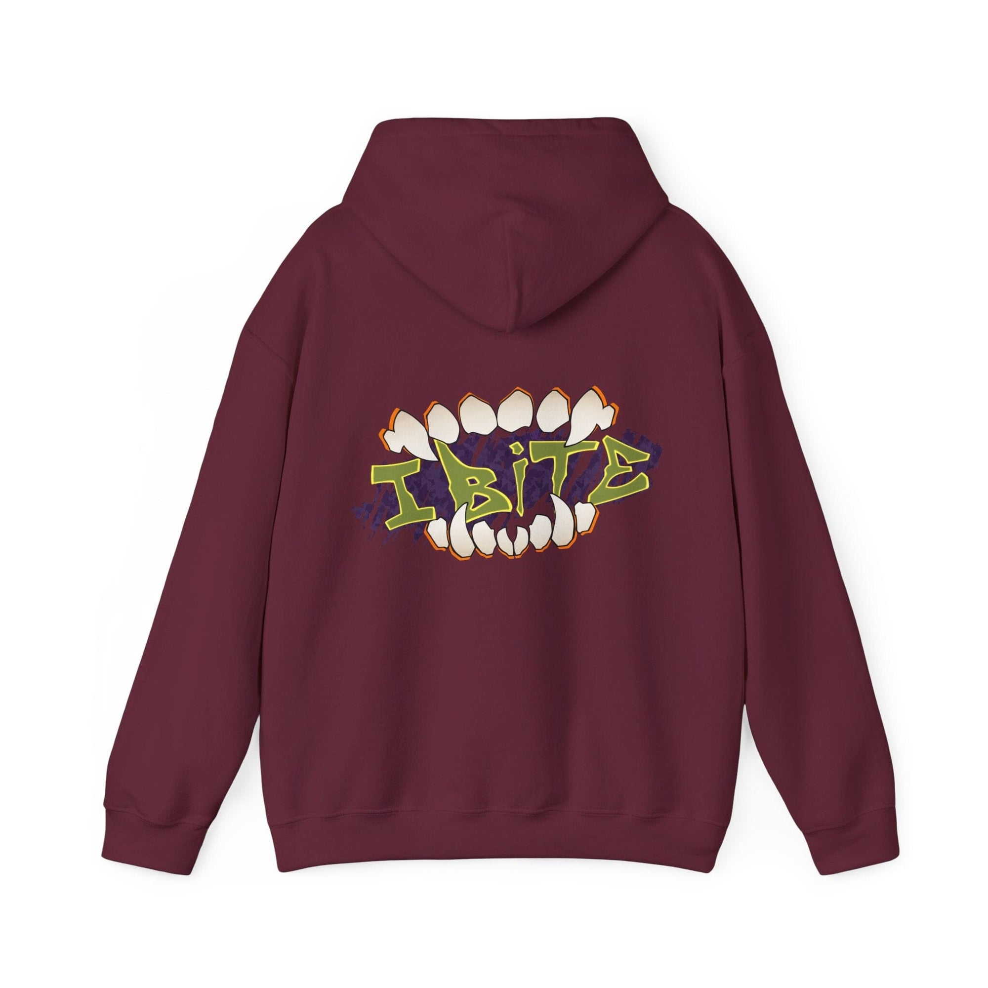 I bite - Hoodie Hoodie AFLT-DaveyDboi Maroon S 