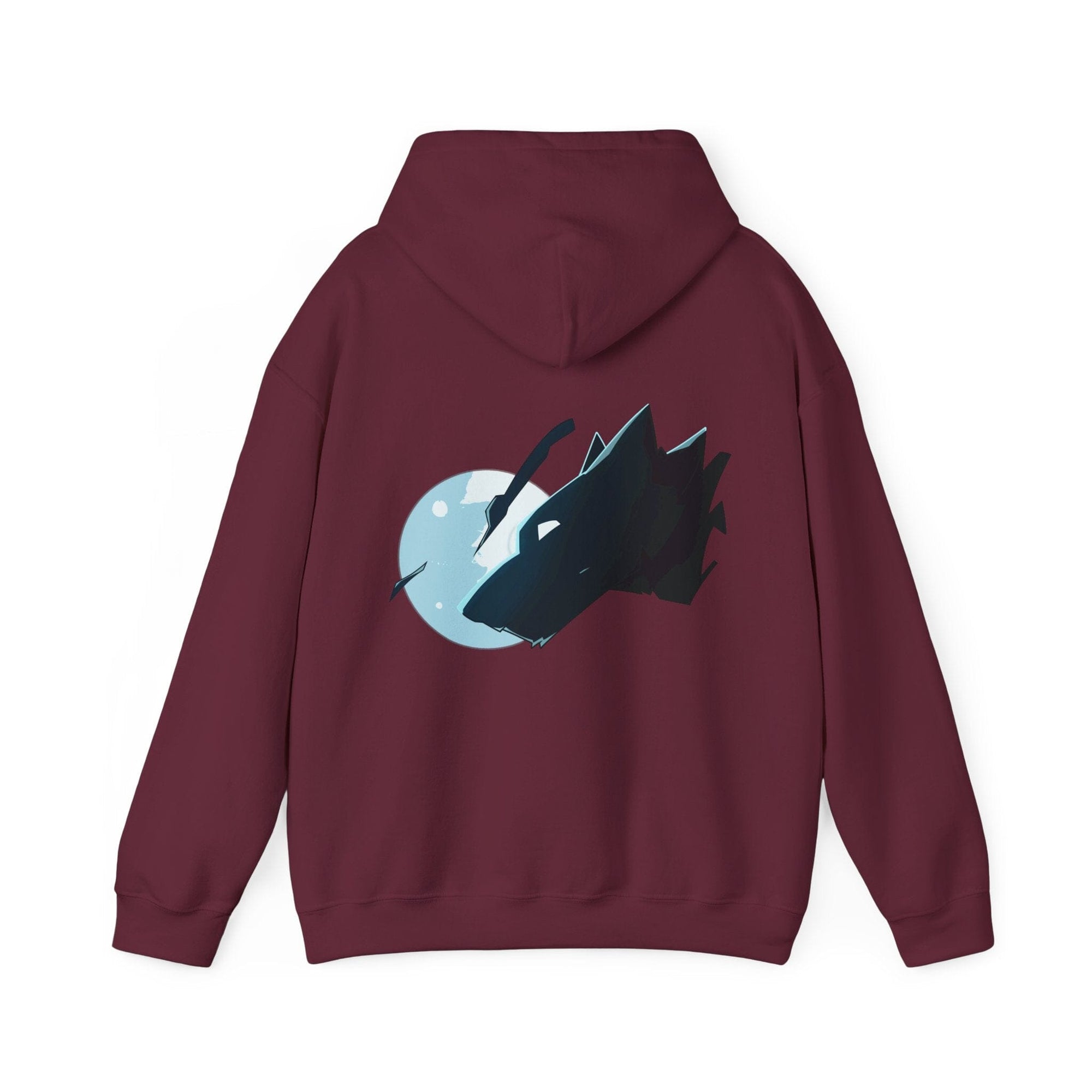 Full Moon - Hoodie Hoodie AFLT-DaveyDboi Maroon S 