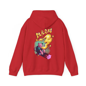 Neon Meow - Hoodie Hoodie AFLT-DaveyDboi Red S 