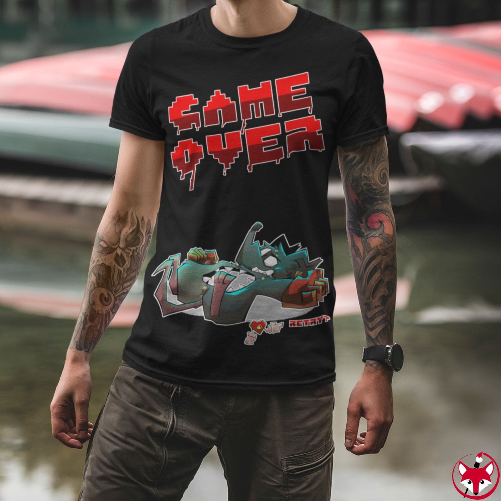 Game Over - T-Shirt T-Shirt AFLT-DaveyDboi 