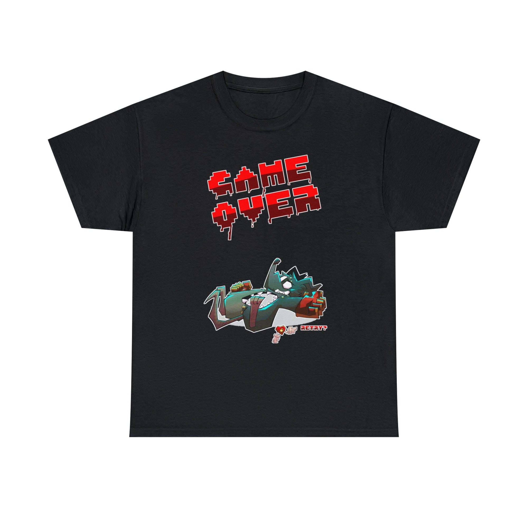 Game Over - T-Shirt T-Shirt AFLT-DaveyDboi Black S 