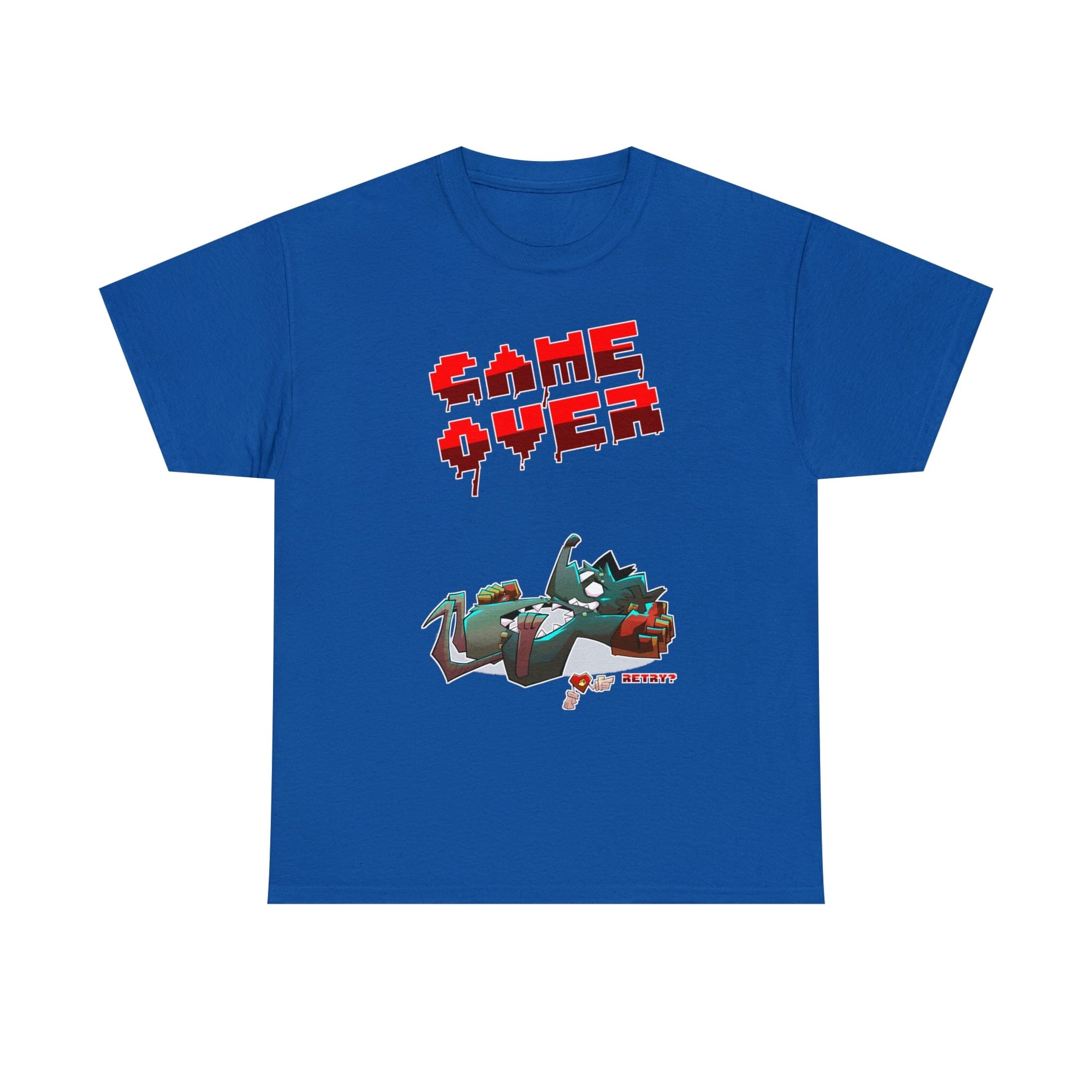 Game Over - T-Shirt T-Shirt AFLT-DaveyDboi Royal Blue S 