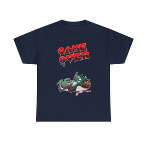 Game Over - T-Shirt T-Shirt AFLT-DaveyDboi Navy Blue S 