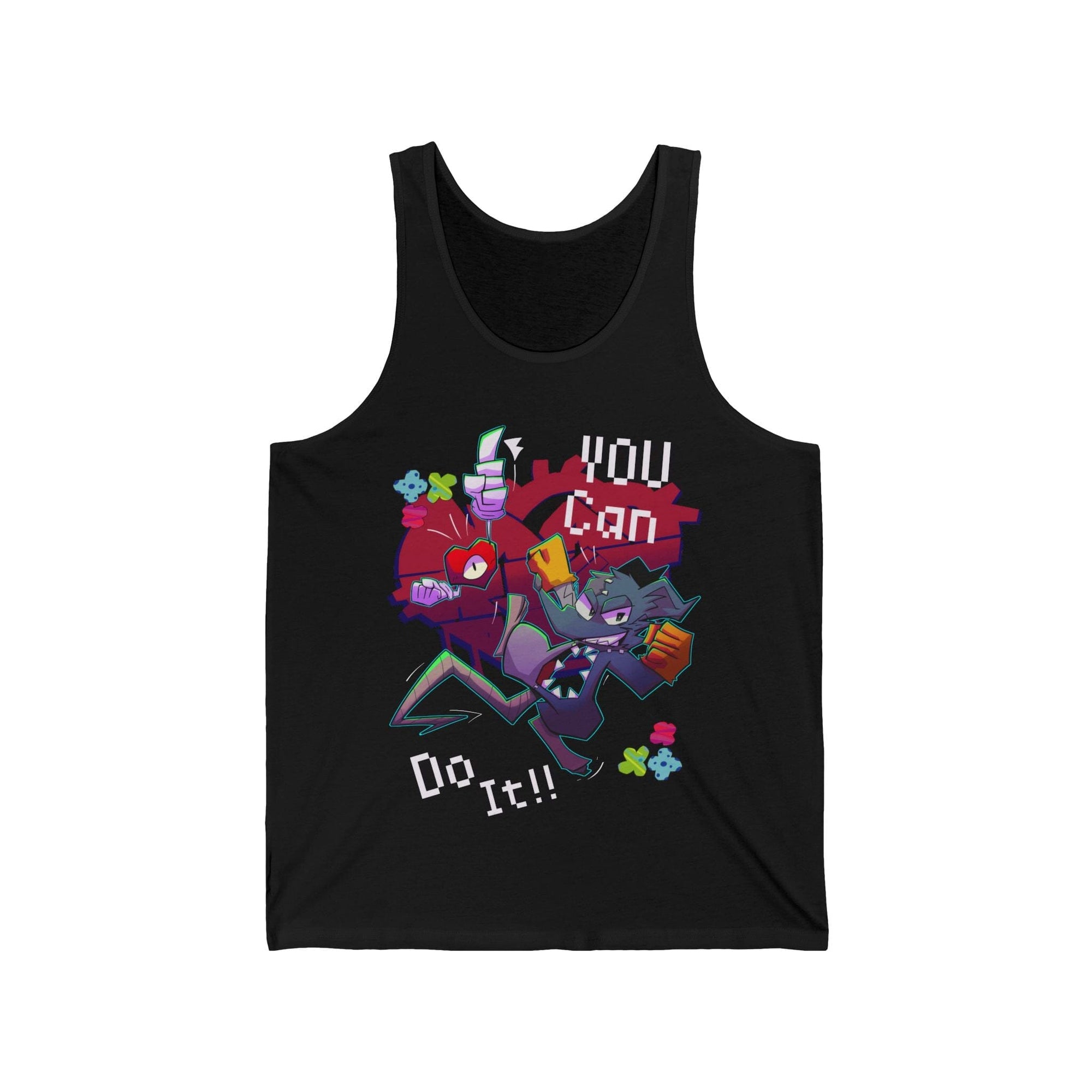 You can do this! - Tank Top Tank Top AFLT-DaveyDboi Navy Blue XS 