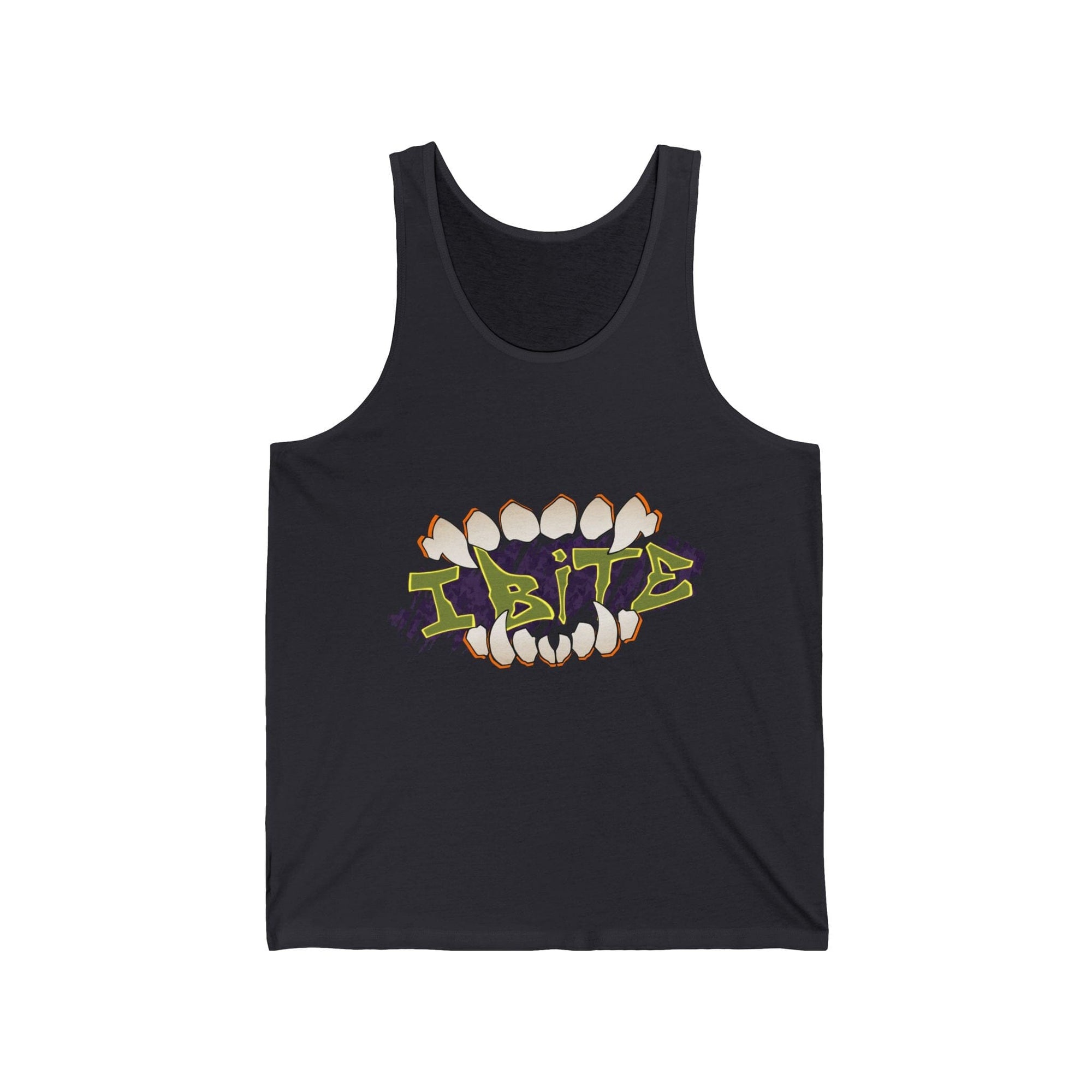 I bite - Tank Top Tank Top AFLT-DaveyDboi Dark Grey XS 