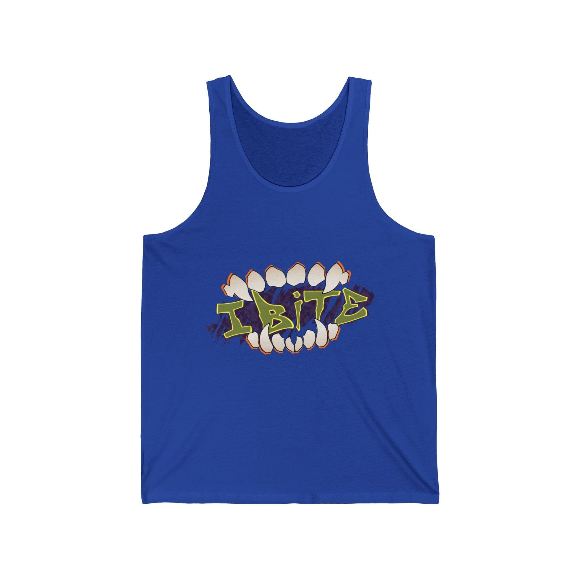 I bite - Tank Top Tank Top AFLT-DaveyDboi Royal Blue XS 