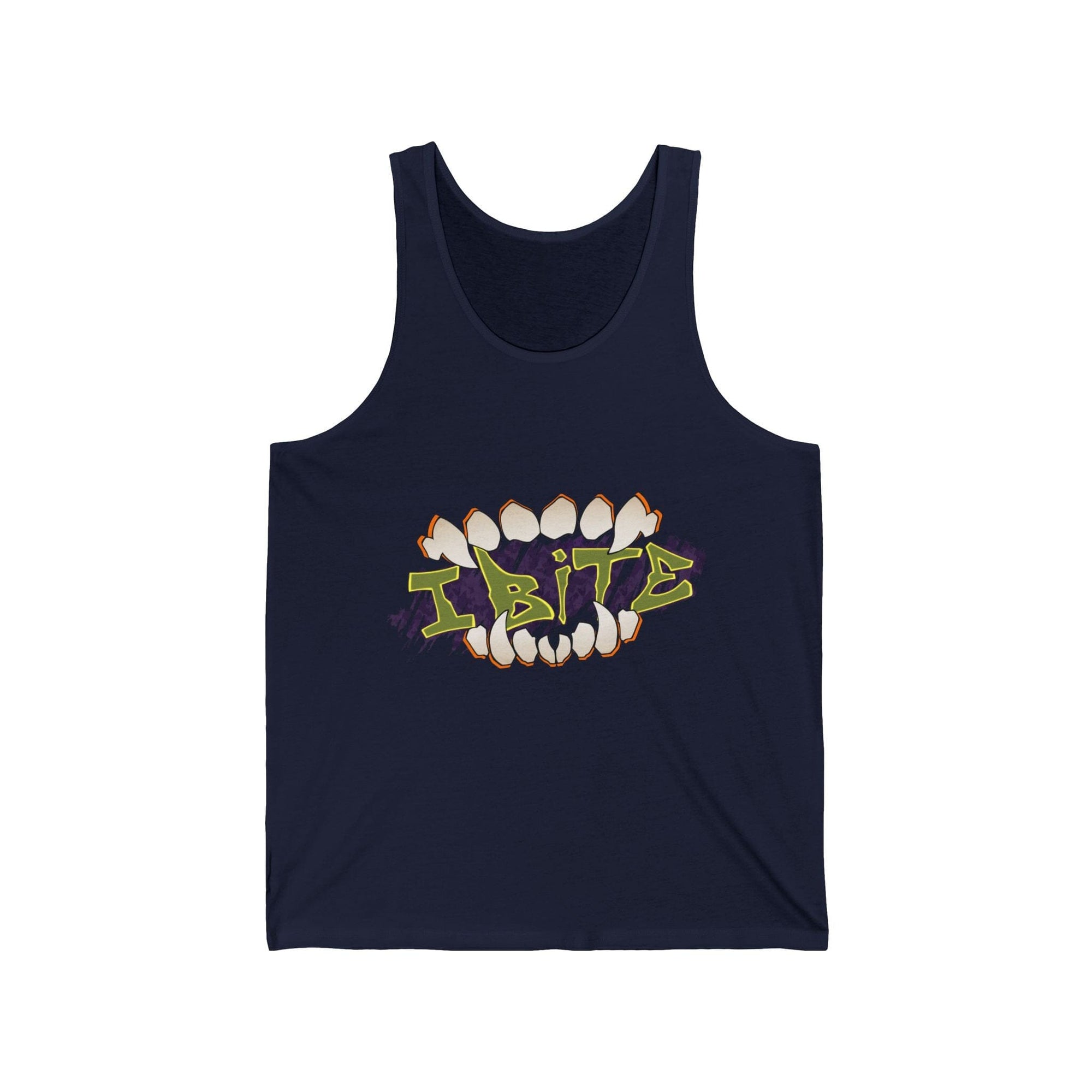 I bite - Tank Top Tank Top AFLT-DaveyDboi Navy Blue XS 