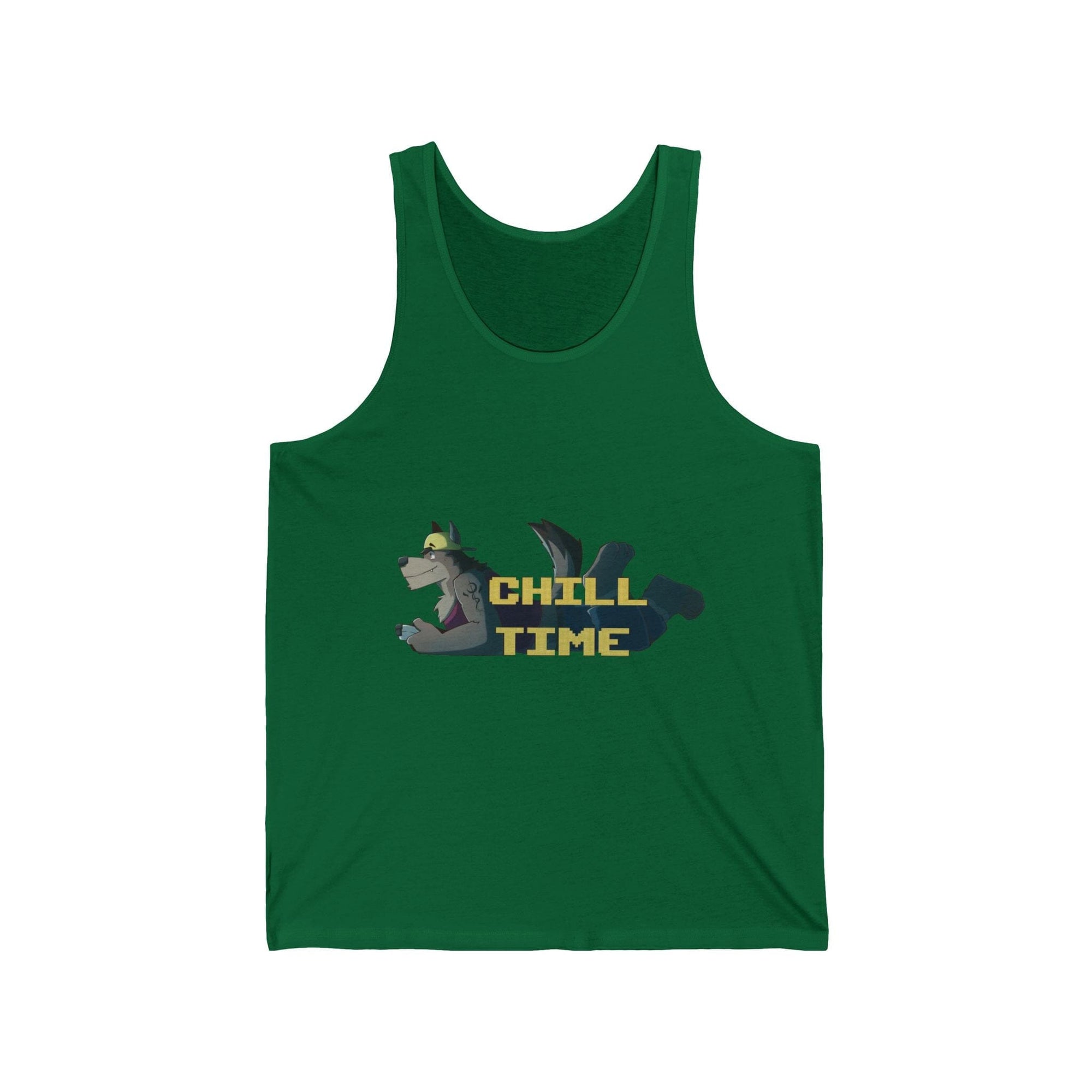 Chill Time! - Tank Top Tank Top AFLT-DaveyDboi Green XS 