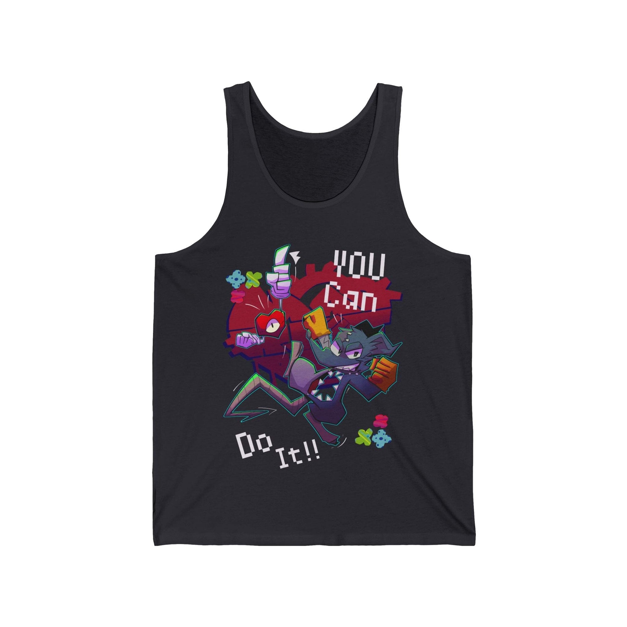 You can do this! - Tank Top Tank Top AFLT-DaveyDboi Black XS 