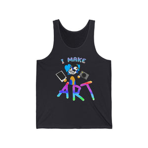 I MAKE ART - Tank Top Tank Top AFLT-Hund The Hound Dark Grey XS 