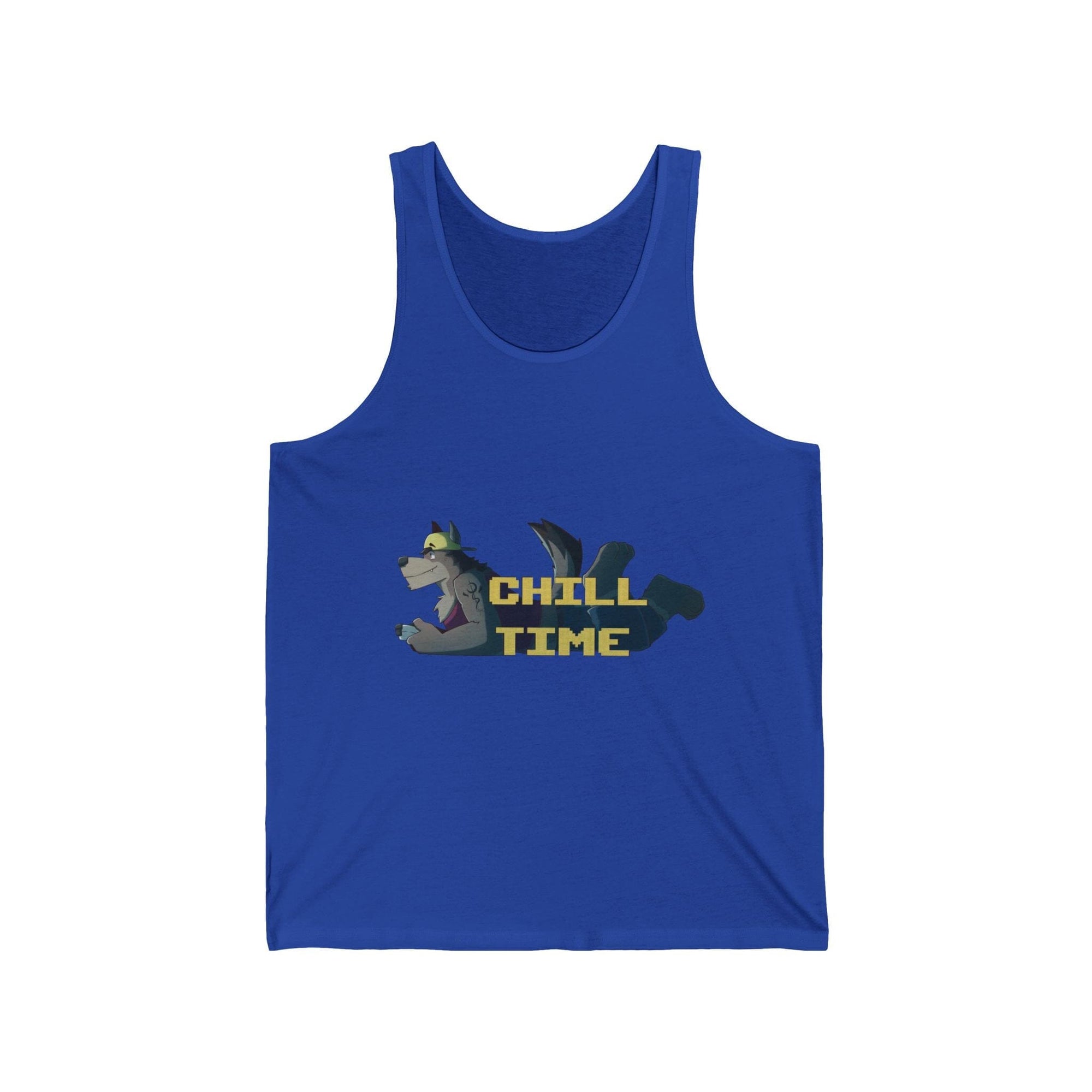 Chill Time! - Tank Top Tank Top AFLT-DaveyDboi Royal Blue XS 