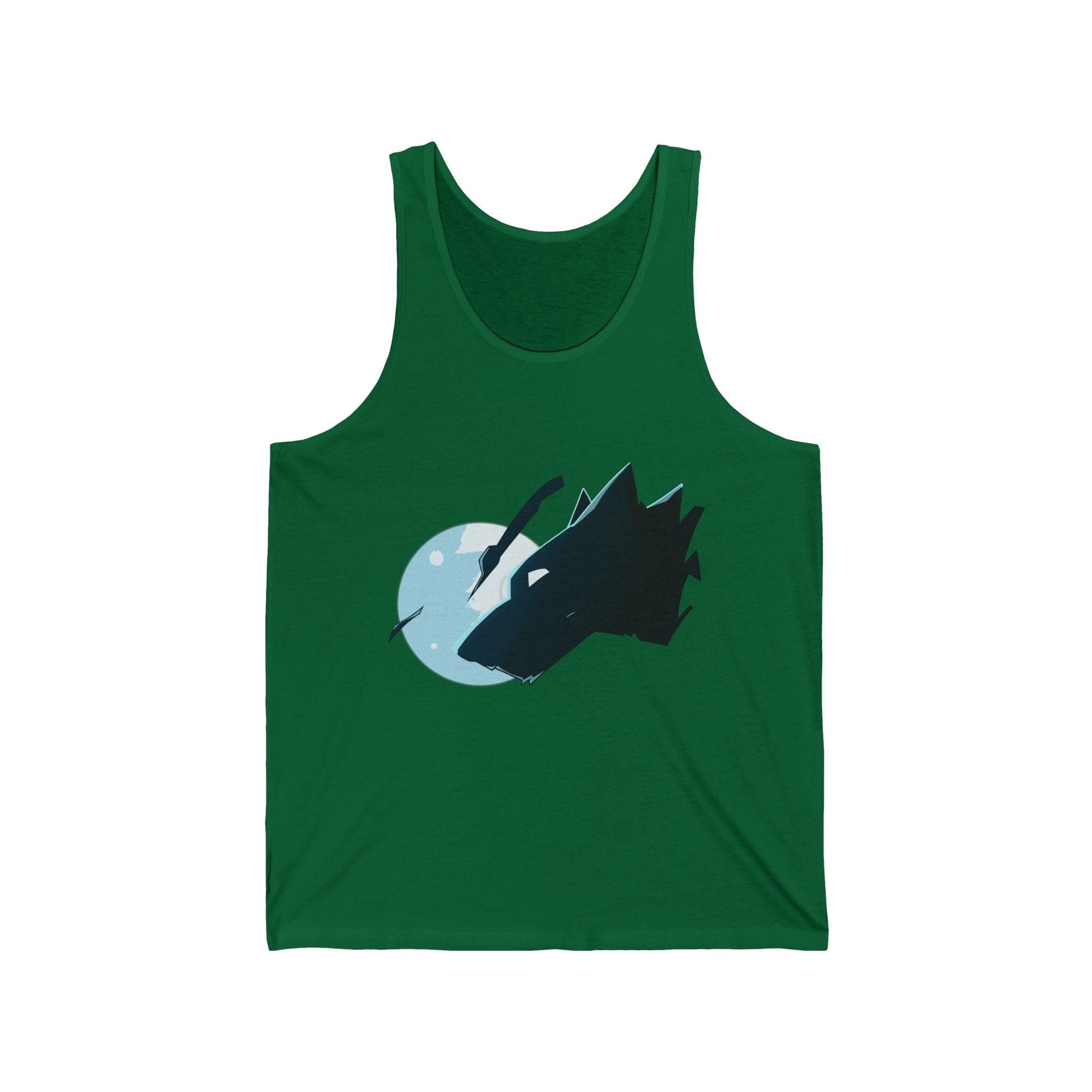 Full Moon - Tank Top Tank Top AFLT-DaveyDboi Green XS 