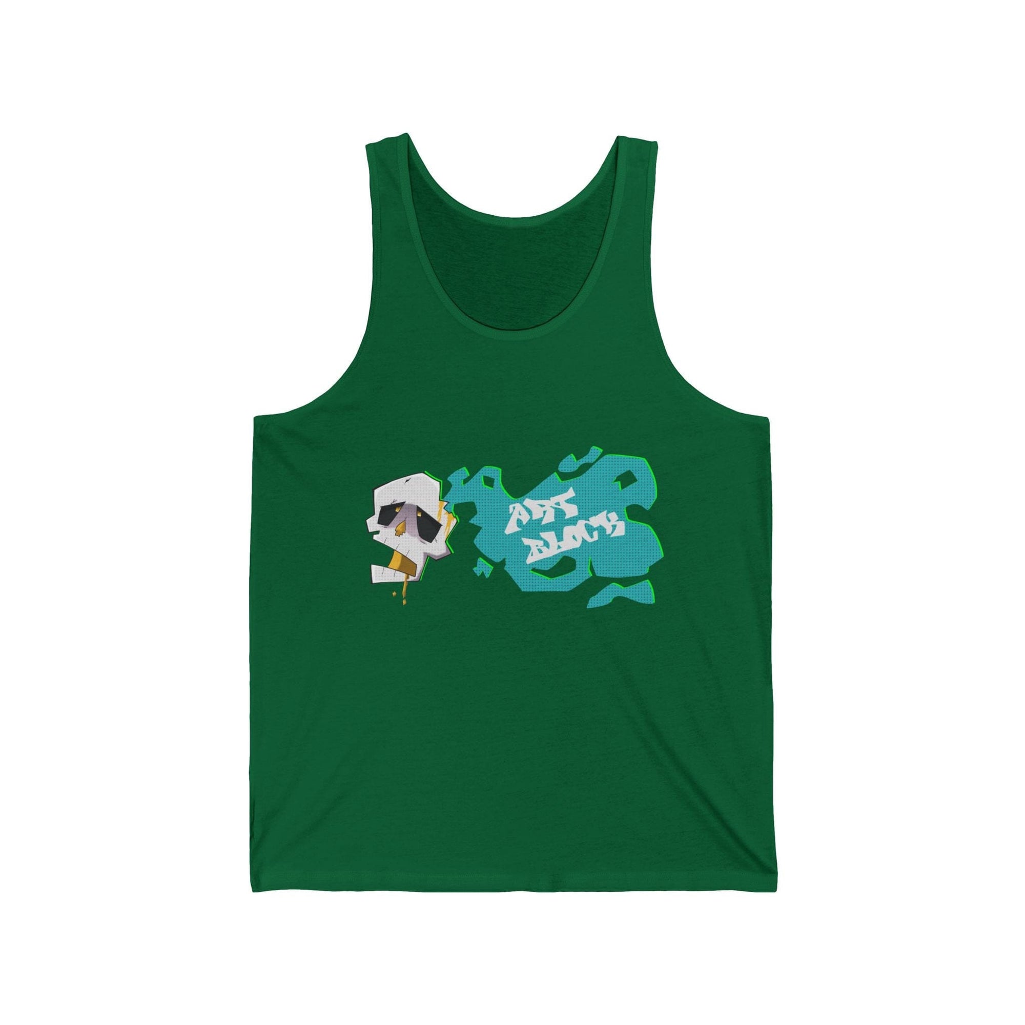 Art block - Tank Top Tank Top AFLT-DaveyDboi Green XS 