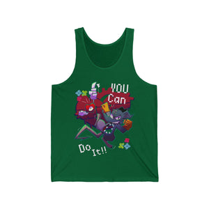 You can do this! - Tank Top Tank Top AFLT-DaveyDboi Green XS 