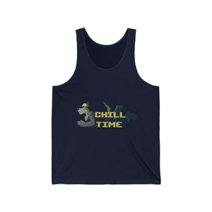 Chill Time! - Tank Top Tank Top AFLT-DaveyDboi Navy Blue XS 