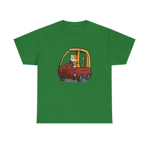 Cat Car - T-Shirt T-Shirt Ooka Green S 