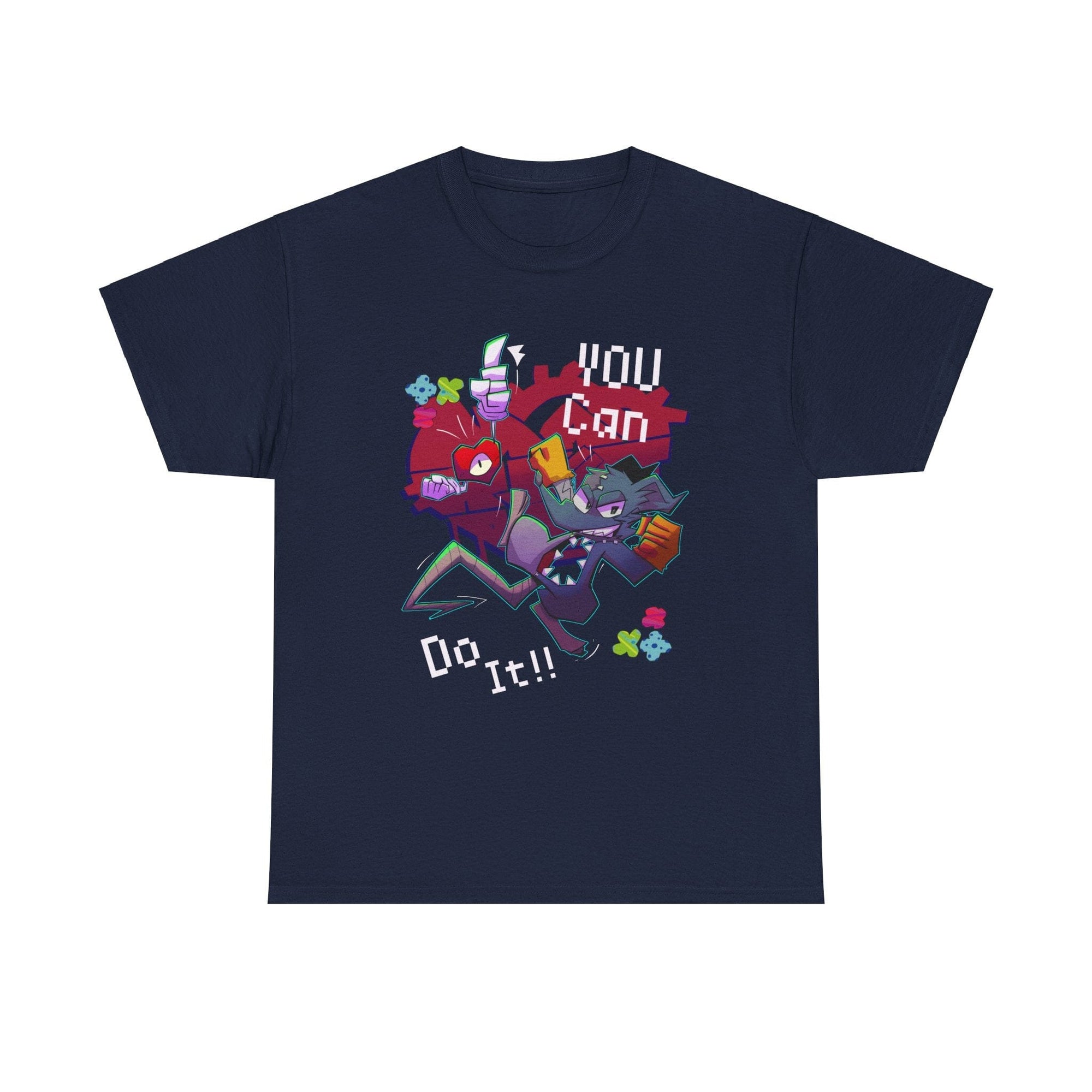 You can do this! - T-Shirt T-Shirt AFLT-DaveyDboi Navy Blue S 