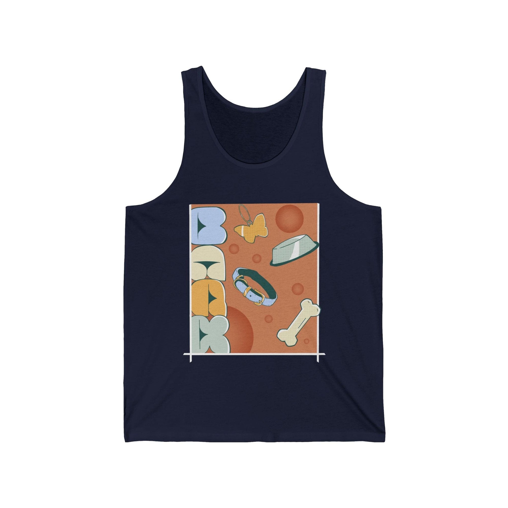 Bark! - Tank Top Tank Top AFLT-DaveyDboi Navy Blue XS 