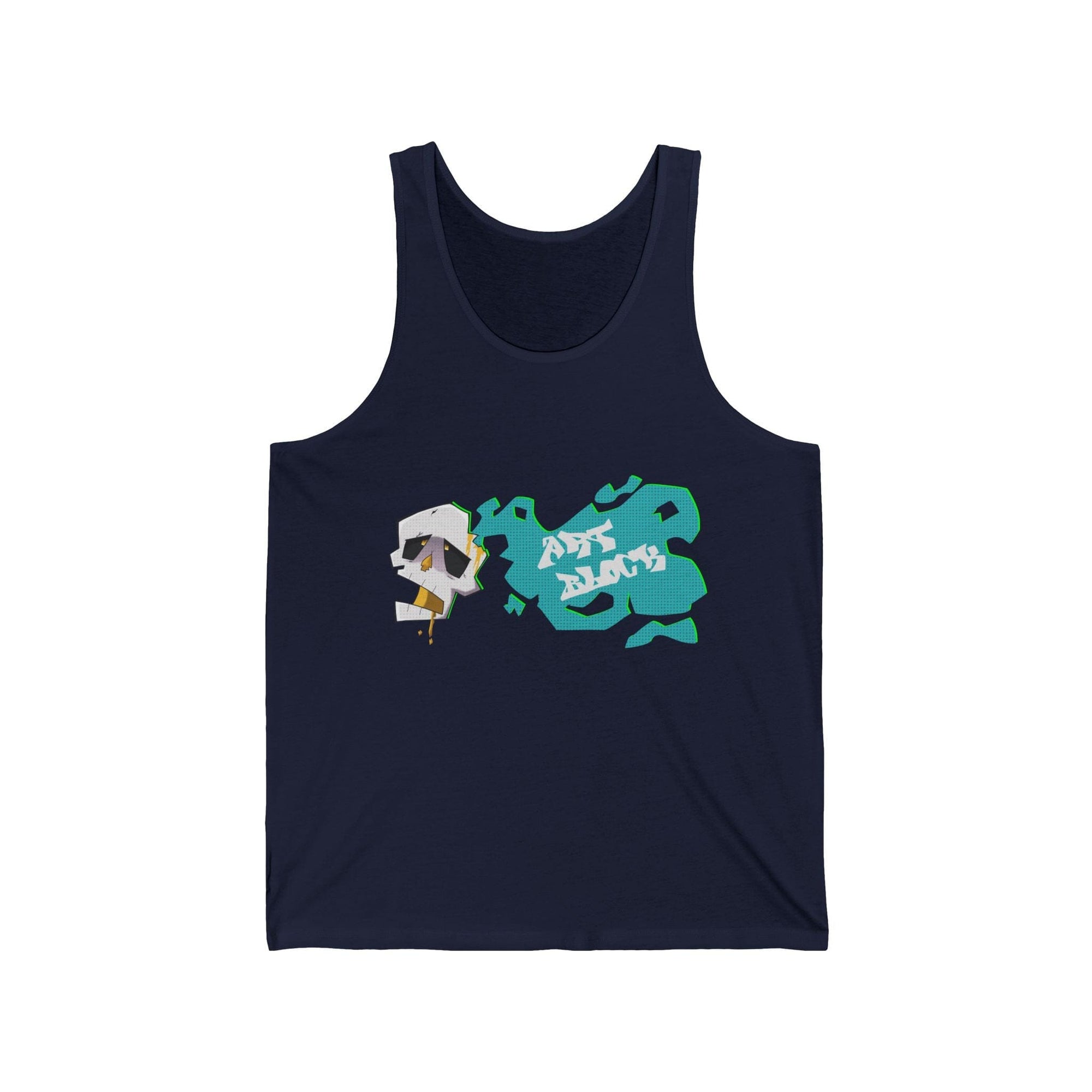 Art block - Tank Top Tank Top AFLT-DaveyDboi Navy Blue XS 