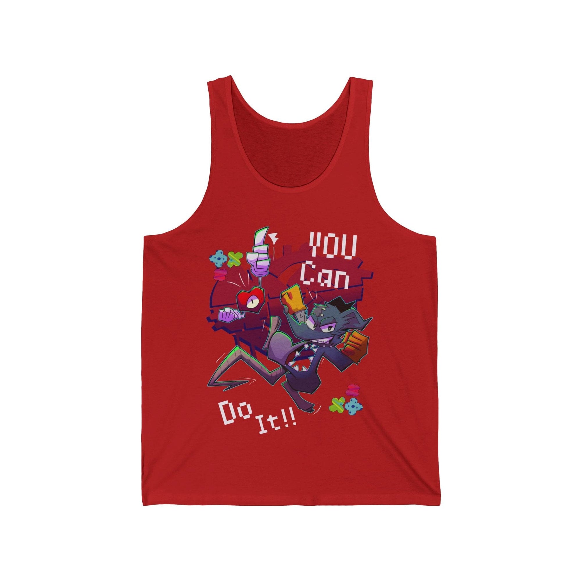 You can do this! - Tank Top Tank Top AFLT-DaveyDboi Red XS 