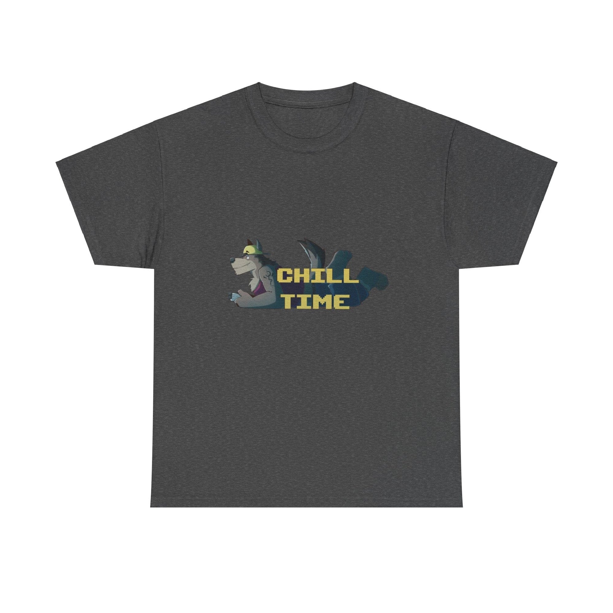 Chill Time! - T-Shirt T-Shirt AFLT-DaveyDboi Dark Heather S 