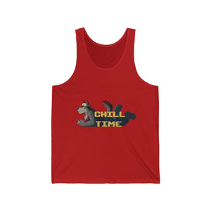 Chill Time! - Tank Top Tank Top AFLT-DaveyDboi Red XS 