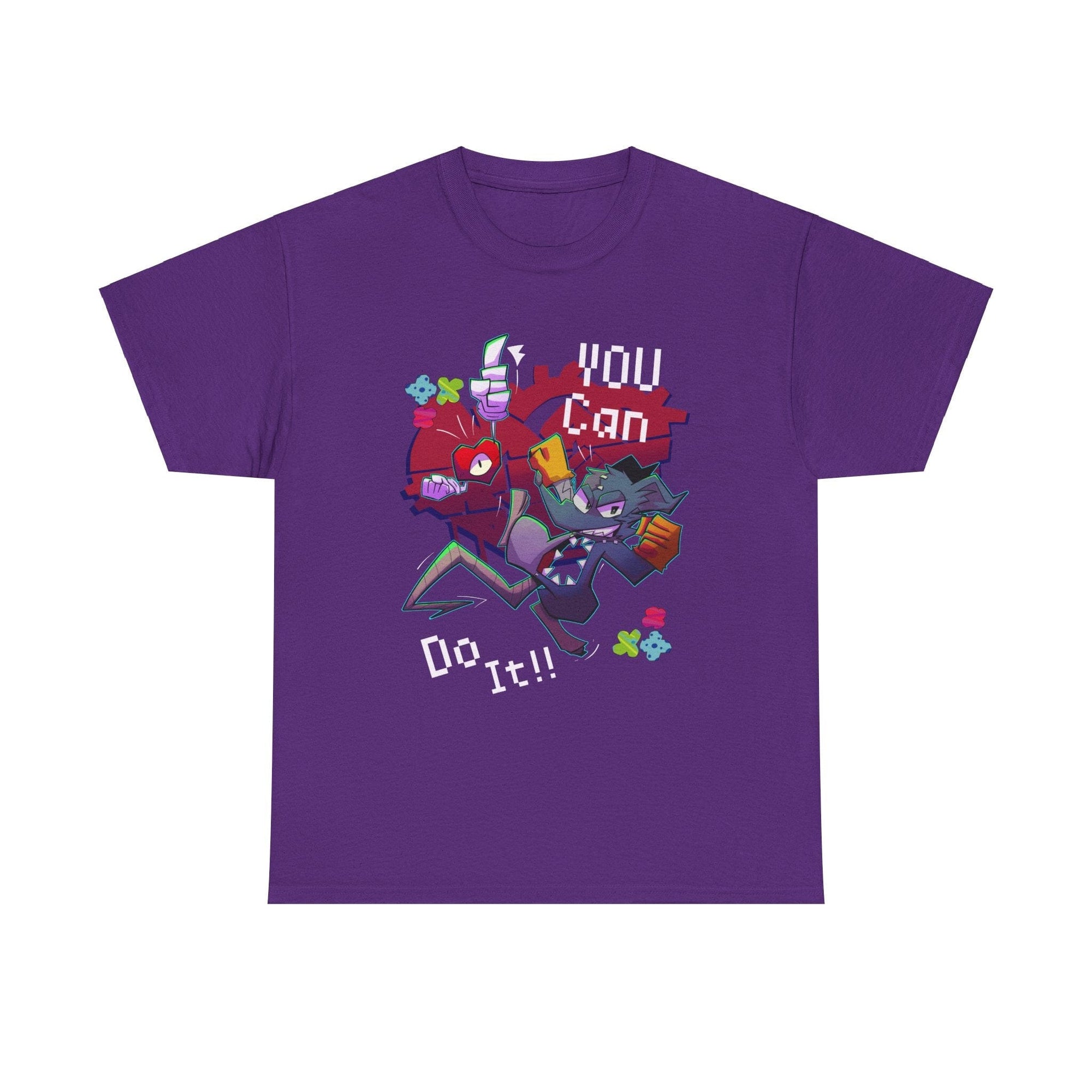 You can do this! - T-Shirt T-Shirt AFLT-DaveyDboi Purple S 