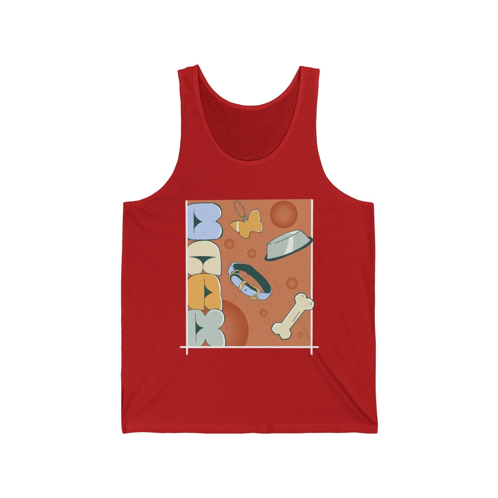 Bark! - Tank Top Tank Top AFLT-DaveyDboi Red XS 