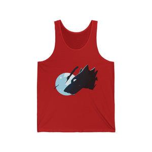 Full Moon - Tank Top Tank Top AFLT-DaveyDboi Red XS 