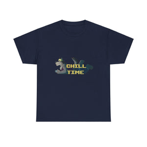 Chill Time! - T-Shirt T-Shirt AFLT-DaveyDboi Navy Blue S 