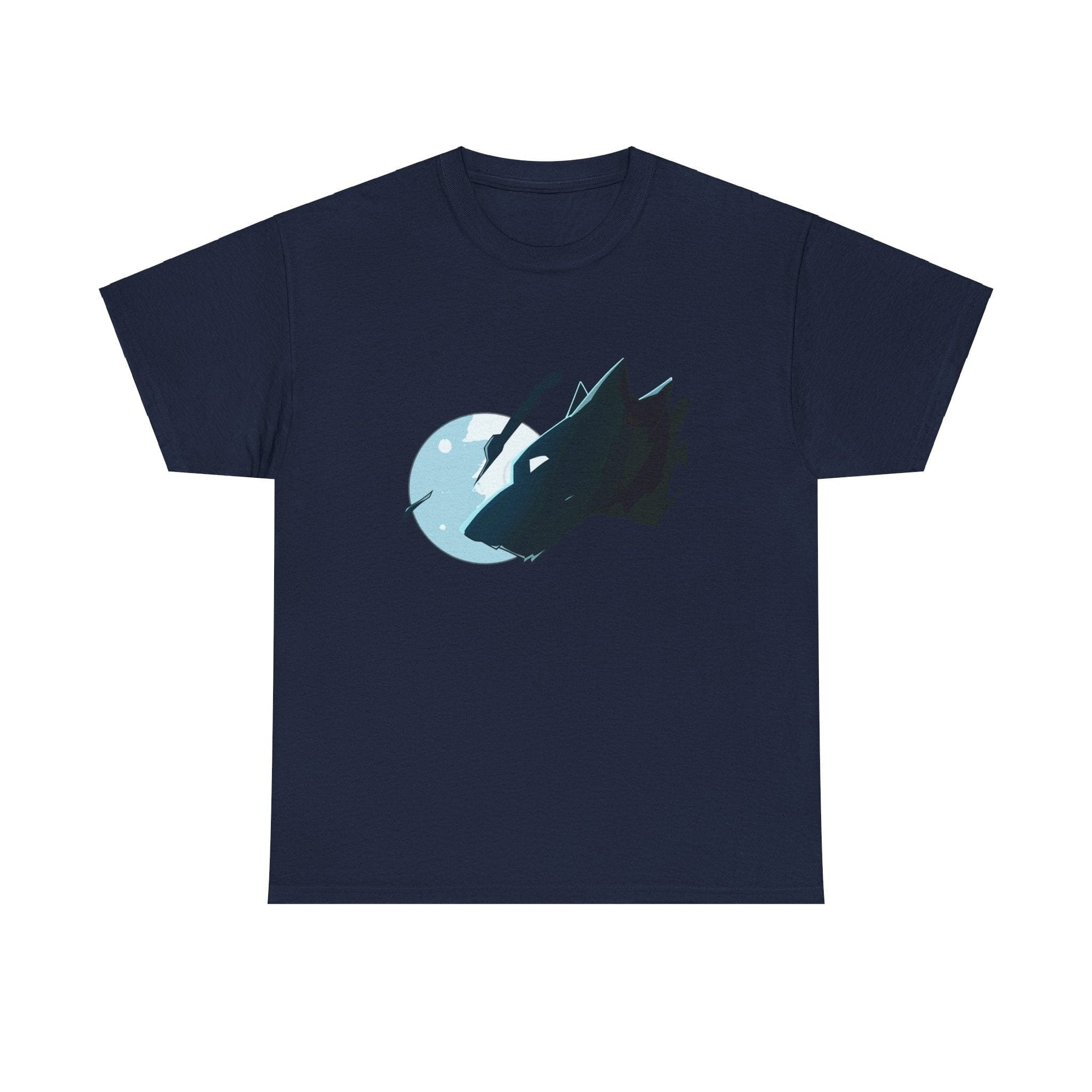 Full Moon - T-Shirt T-Shirt AFLT-DaveyDboi Navy Blue S 