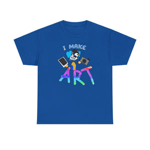 I MAKE ART - T-Shirt T-Shirt AFLT-Hund The Hound Royal Blue S 