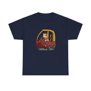 Cat Car - T-Shirt T-Shirt Ooka Navy Blue S 