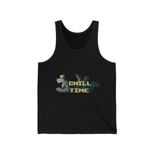 Chill Time! - Tank Top Tank Top AFLT-DaveyDboi Black XS 