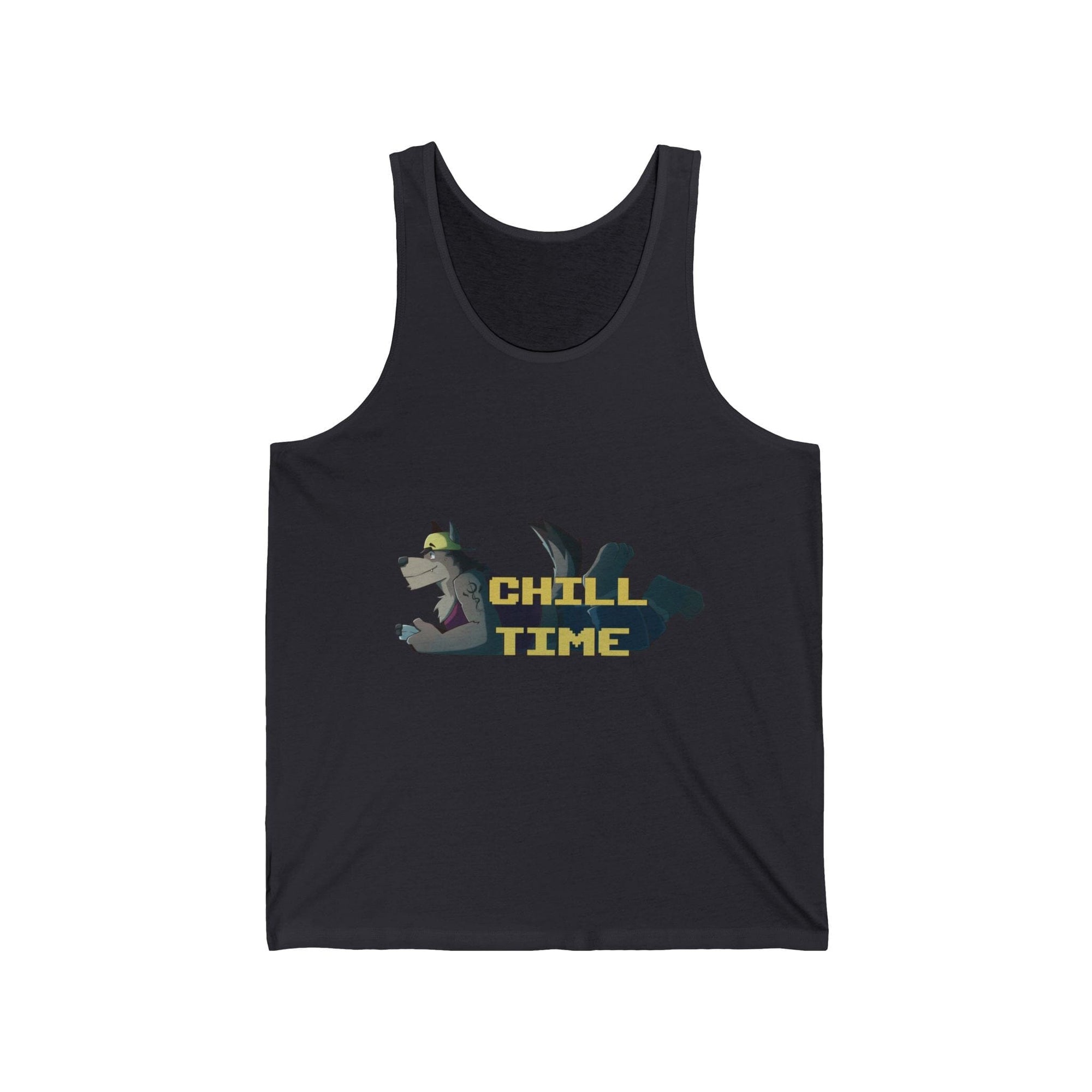 Chill Time! - Tank Top Tank Top AFLT-DaveyDboi Dark Grey XS 