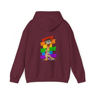 Meerkat Pride - Hoodie Hoodie Thabo Meerkat Maroon S 