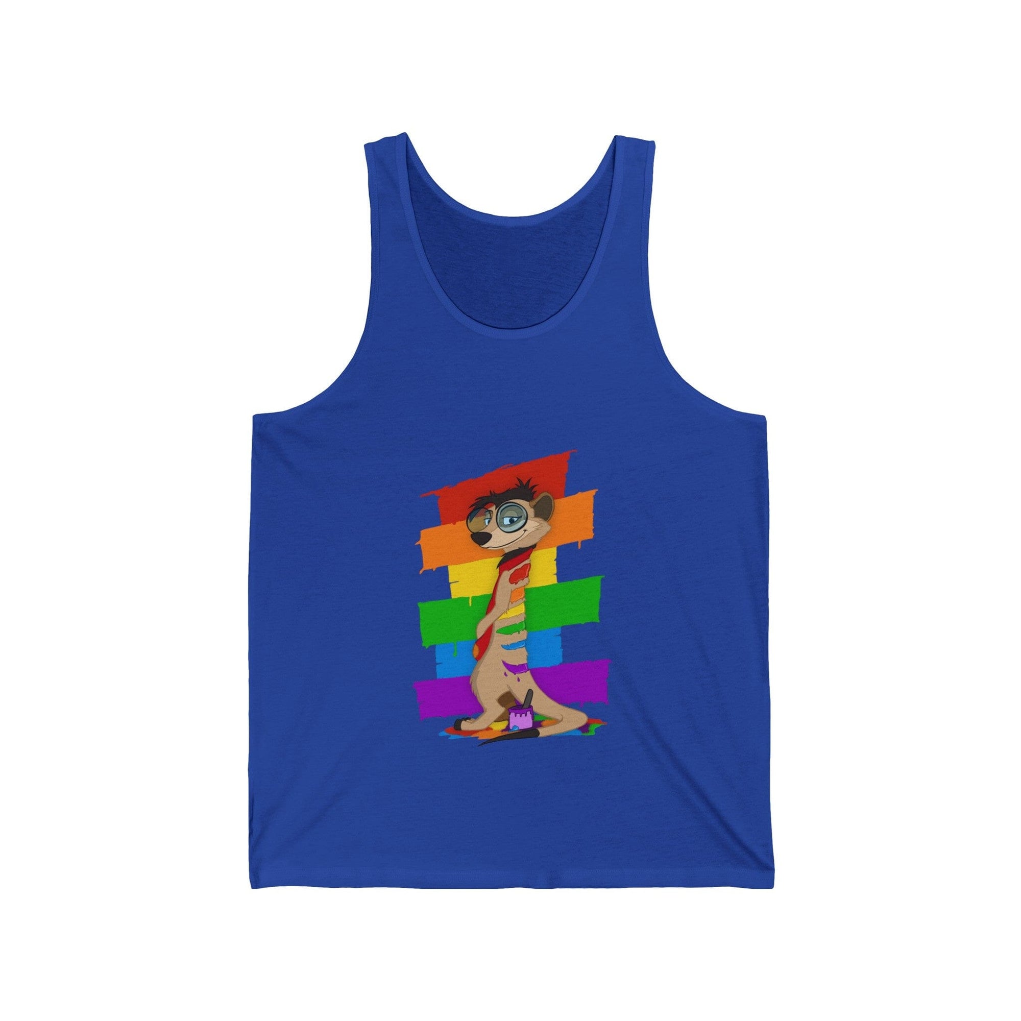 Meerkat Pride - Tank Top Tank Top Thabo Meerkat Royal Blue XS 