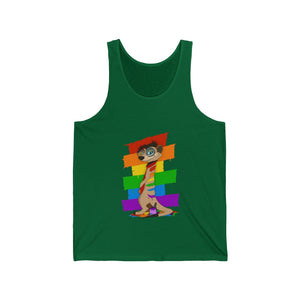 Meerkat Pride - Tank Top Tank Top Thabo Meerkat Green XS 